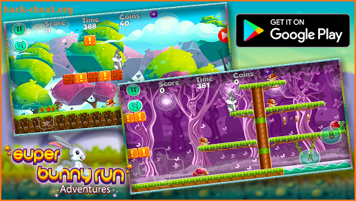 Bunny Run : Bunny in the Wild Jungle Adventures screenshot