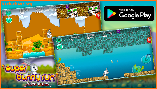 Bunny Run : Bunny in the Wild Jungle Adventures screenshot