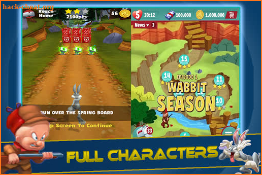 Bunny Run: Dash Toons Rabbit screenshot