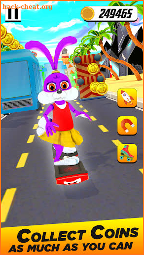 Bunny Runner: Subway Easter Bunny Run screenshot