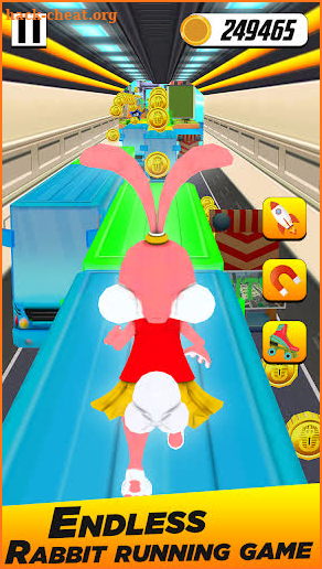 Bunny Runner: Subway Easter Bunny Run screenshot