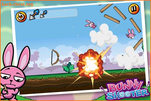 Bunny Shooter Free Funny Archery Game screenshot