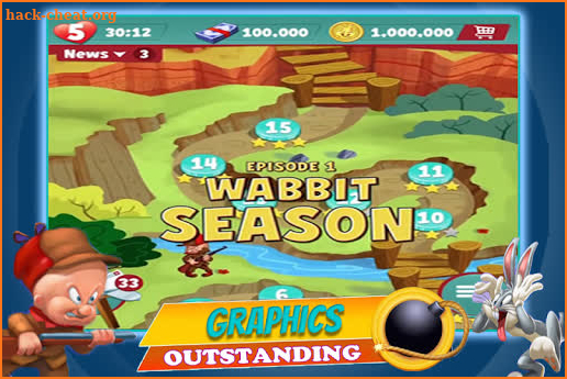 Bunny Toons Dash: Rabbit Run 2020 screenshot