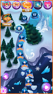 Bunny's Frozen Jewels: Match 3 screenshot