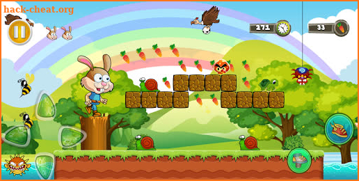 Bunny’s World - Super Jungle Rabbit Run Adventure screenshot