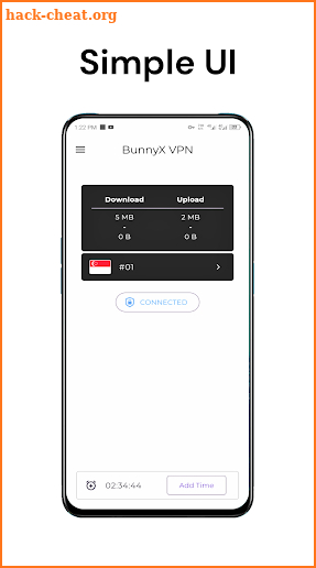BunnyX VPN screenshot