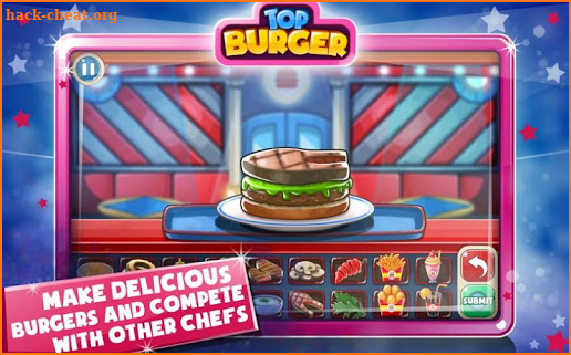 Burger Cafe - Best Burger Maker Game screenshot