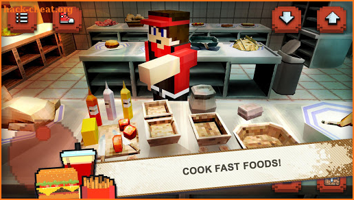 Burger Craft: Fast Food Cooking Games 3D screenshot
