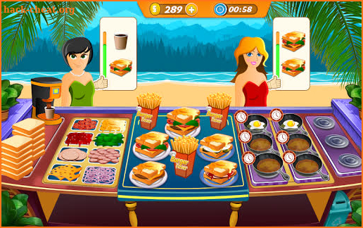 Burger Fever Kitchen Cooking Games: Modern Cooking screenshot
