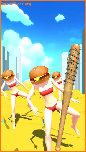 Burger Head Striker screenshot