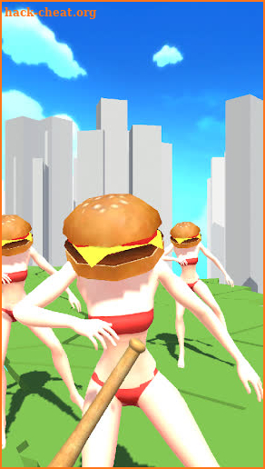 Burger Head Striker screenshot