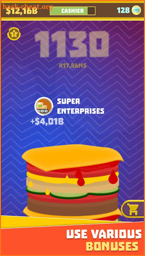 BURGER inc. The Most Delicious Idle Tap Game screenshot