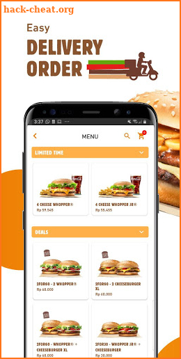 Burger King Indonesia screenshot
