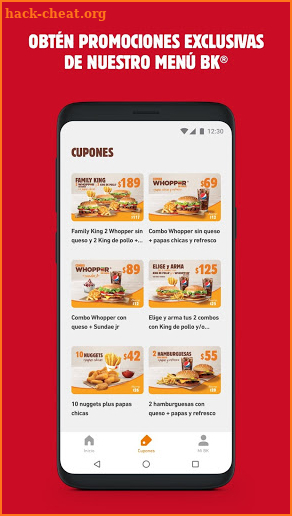 Burger King® Mexico screenshot