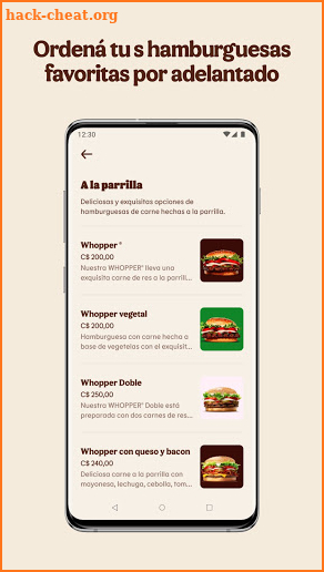 Burger King® Nicaragua screenshot