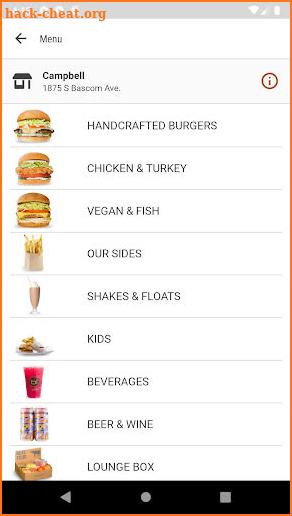Burger Lounge screenshot