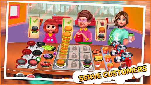 Burger Maker Cooking Hub: Restaurant Games screenshot