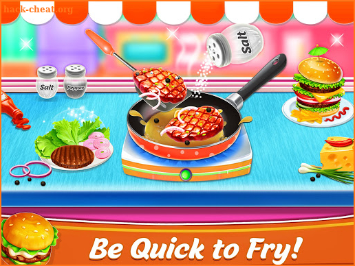 Burger Maker: Fast Food Cooking Kitchen screenshot