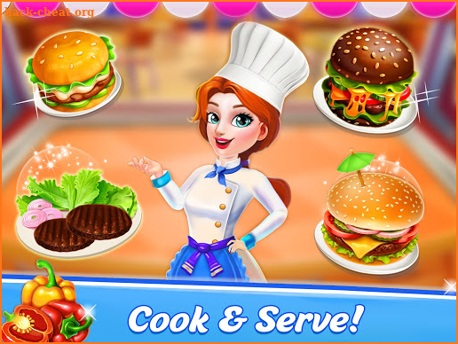 Burger Maker Fast Food Kitchen Game screenshot
