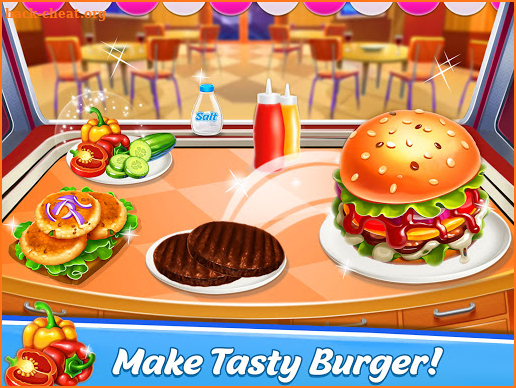 Burger Maker Fast Food Kitchen Game screenshot