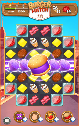 Burger Match screenshot