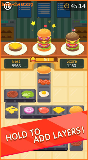 Burger Tapper - Idle & Fun Food Maker Game 🍔 screenshot