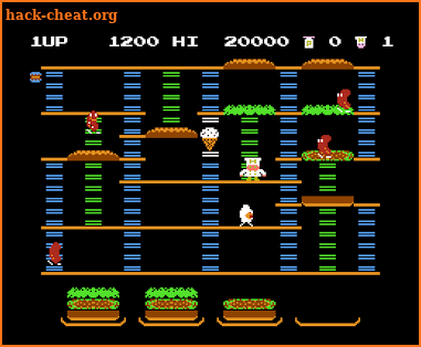 Burger Time screenshot