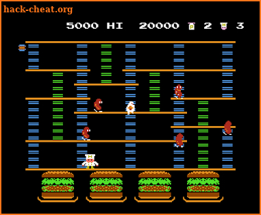 Burger Time screenshot