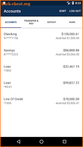 Burling Bank Mobile screenshot