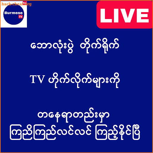 Burmese TV Pro screenshot