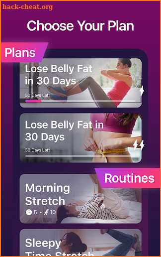 Burn Belly Fat - Home Workout for Women screenshot
