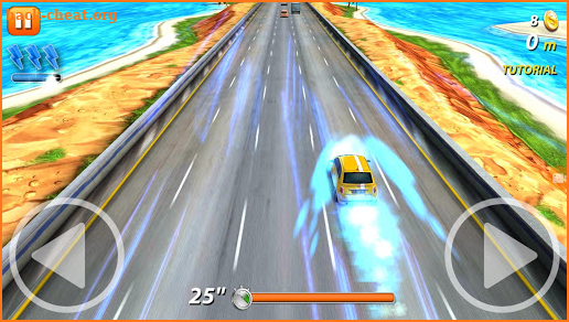 Burn Road Car Racing screenshot