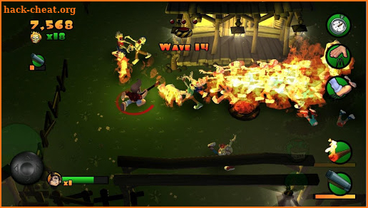 Burn Zombie Burn screenshot