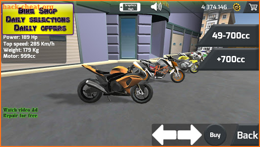 Burnout Legends - Bike edition - 3D drag racing screenshot