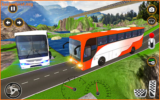 bus driving real coach game 3d screenshot
