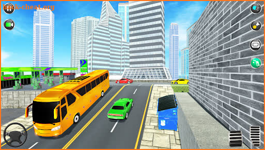 Bus Driving Simulator Bus game screenshot