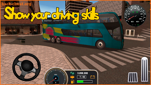 Bus Extreme Driving Simulator 3D Game screenshot