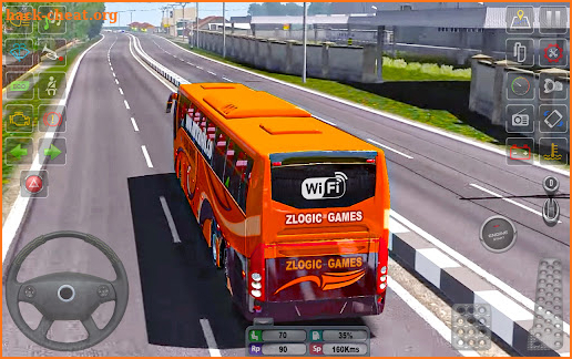 Bus Games Coach Bus Simulator screenshot