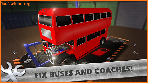 Bus Mechanic Simulator: Auto Repair Garage 2018 screenshot