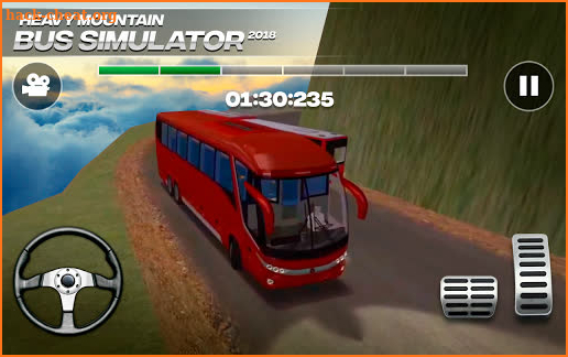 Bus Mountain Simulator screenshot