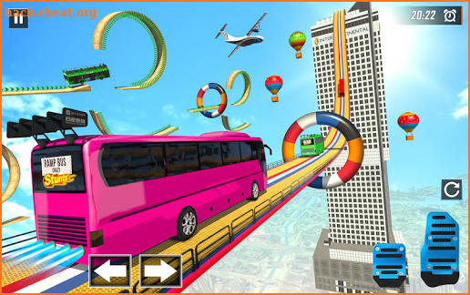 Bus Ramp Stunt Games: Impossible Bus Driving Games screenshot