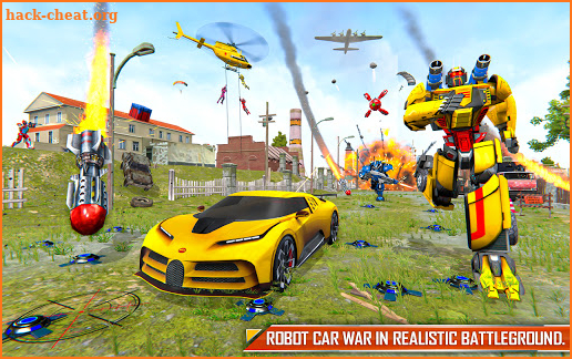 Bus Robot Car Transform Game screenshot