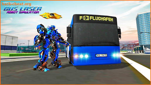Bus Robot Transform Battle- Super Mech Robots War screenshot