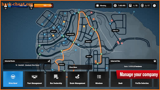 Bus Simulator City Ride Lite screenshot