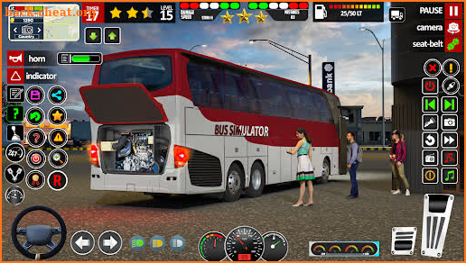 Bus Simulator Travel Bus Games screenshot