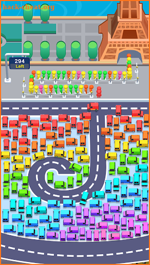 Bus Sort: Color Parking Jam screenshot