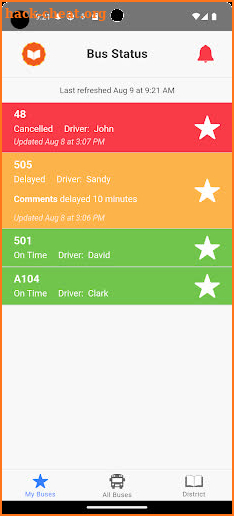 Bus Status 4 screenshot