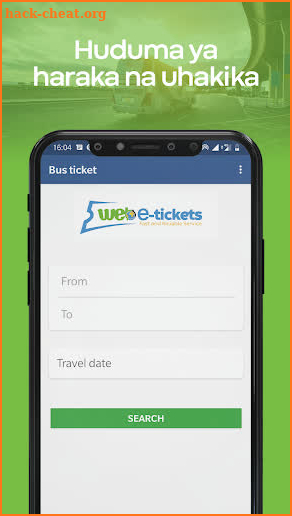 Bus Ticket screenshot