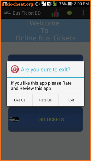 Bus Ticket BD screenshot