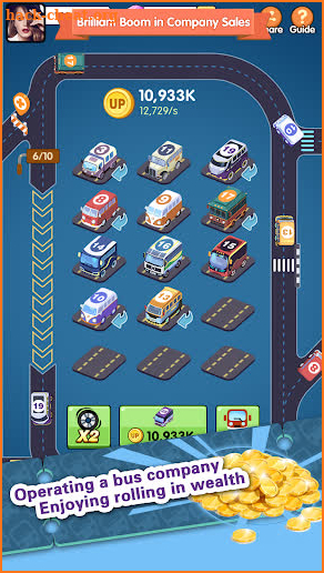 Bus Tycoon - An Idle Game screenshot
